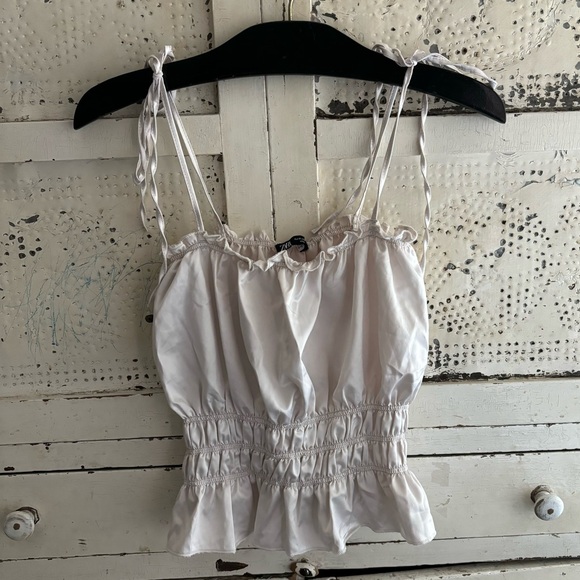 Satin Top - Picture 1 of 3